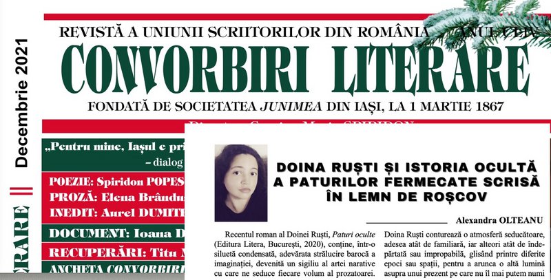 Doina Ruști și istoria ocultă a paturilor fermecate scrisă în lemn de roșcov - Doina Ruști